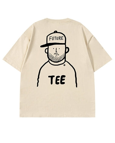 フューチャーキャップモチーフ半袖Tシャツ U2148