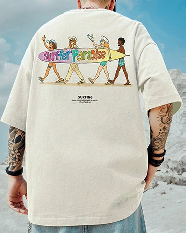 ビーチライフ半袖Tシャツ U2217