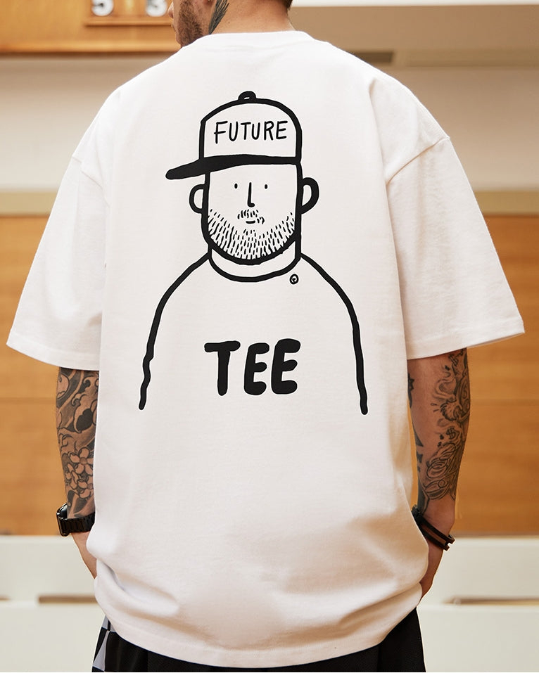 フューチャーキャップモチーフ半袖Tシャツ U2148