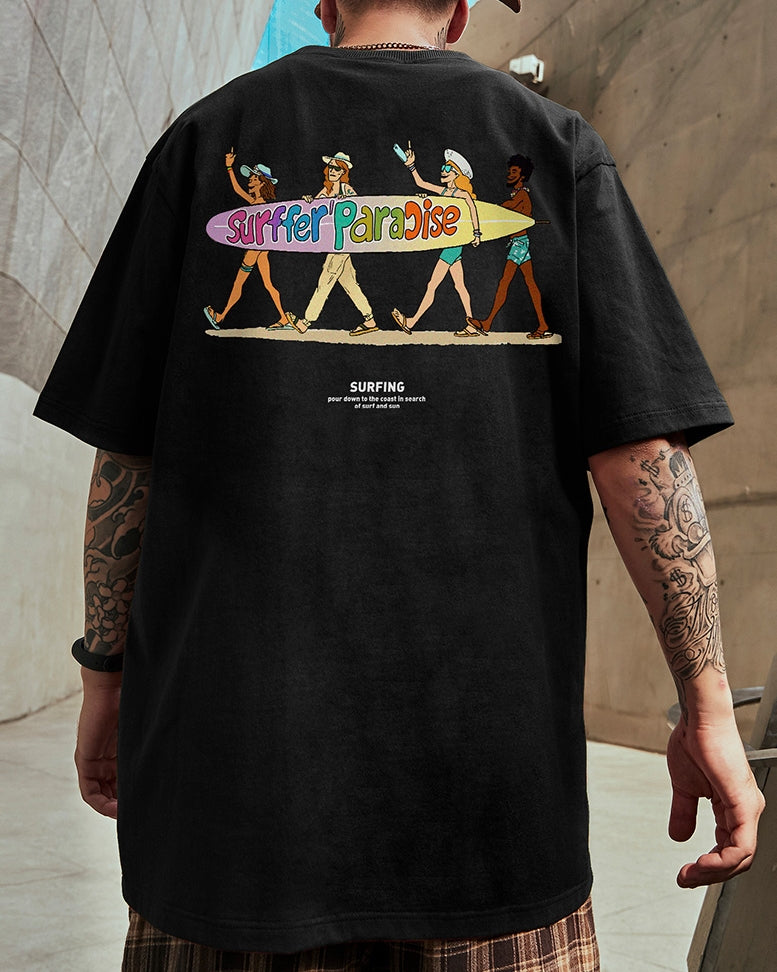 ビーチライフ半袖Tシャツ U2217
