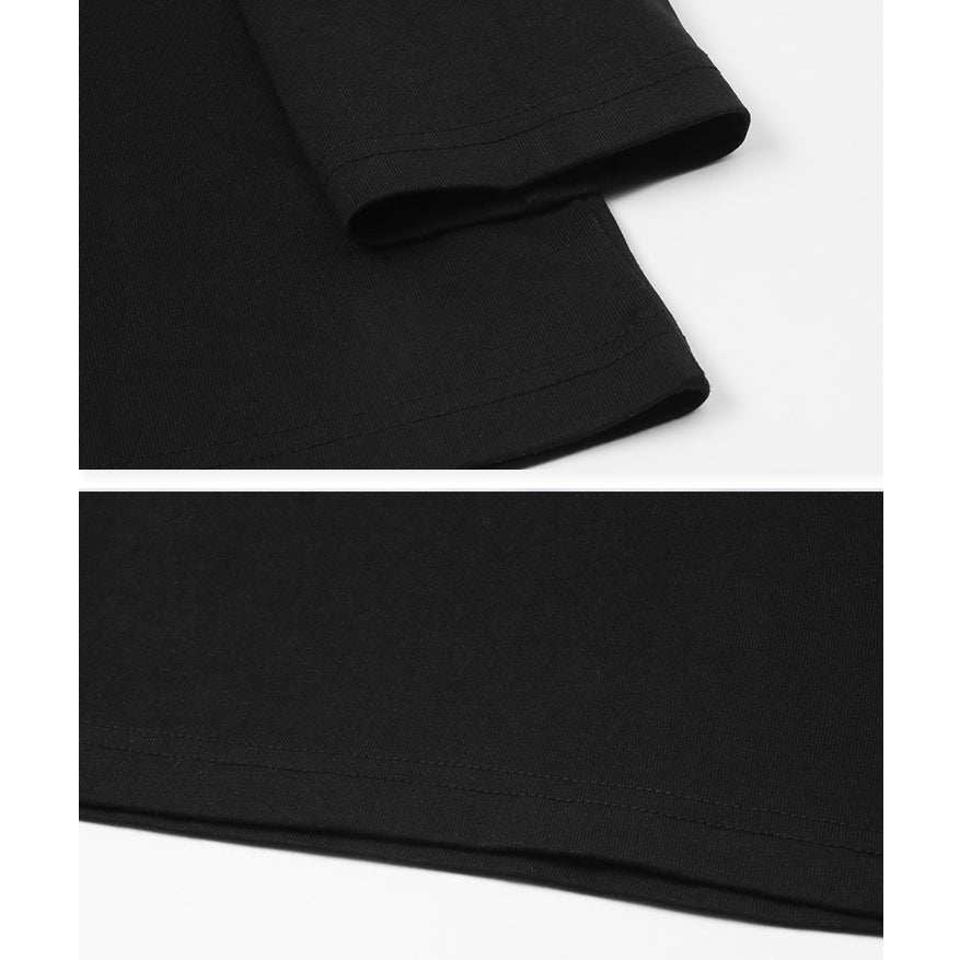 ストリートバックプリント長袖Tシャツ U2281