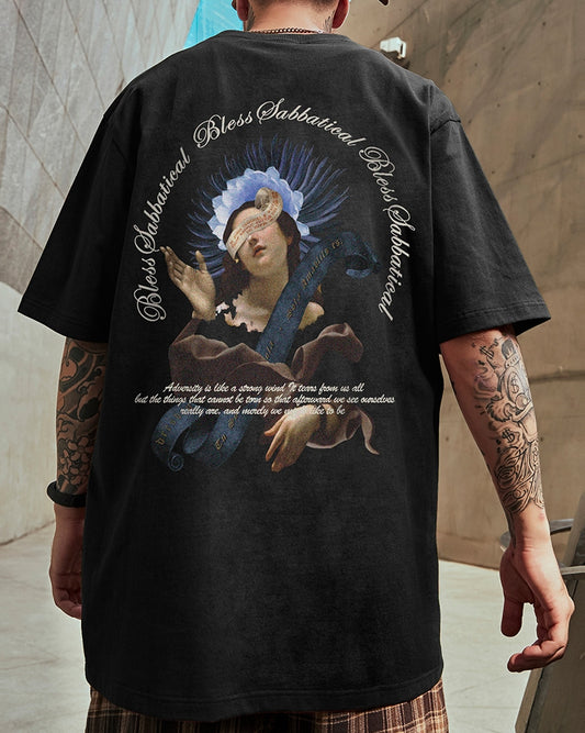 クラシックエンジェルグラフィック半袖Tシャツ U2249