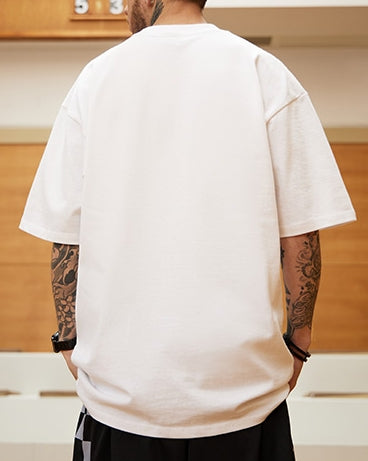 ラバーズテキストタイポグラフィTシャツ U2318