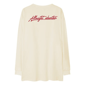 クールプリントラウンドネック長袖Tシャツ U2266