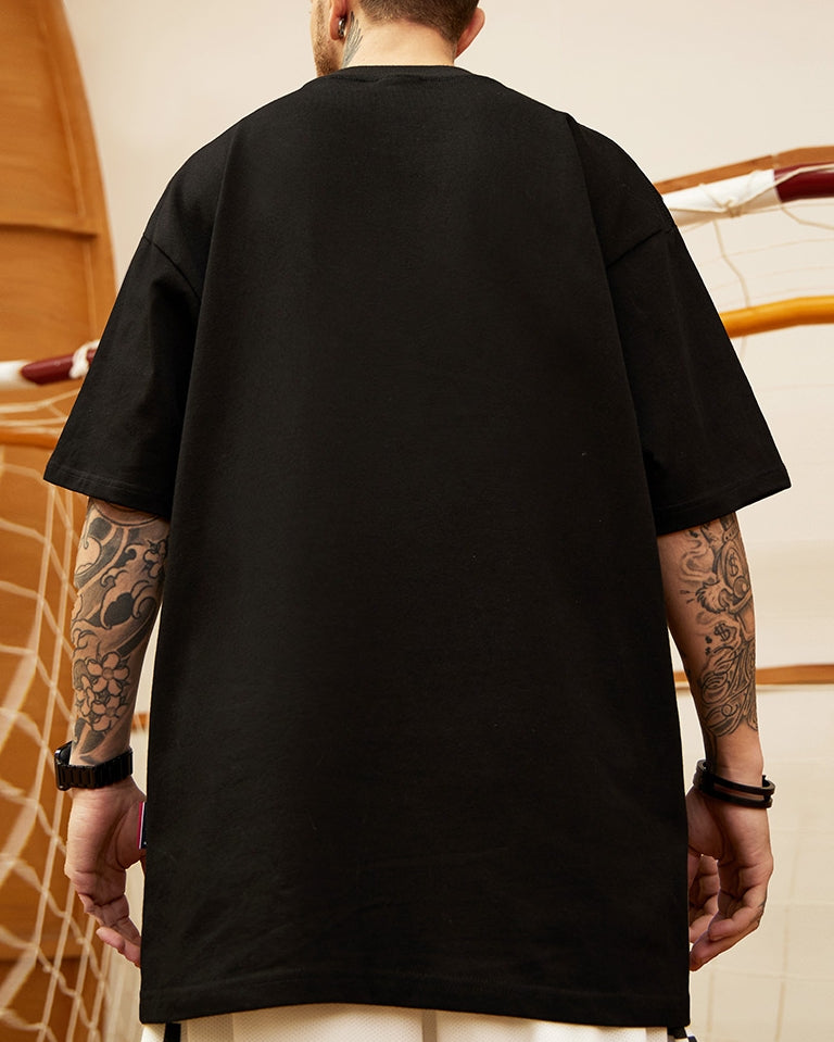 ブラータイポグラフィフロント半袖Tシャツ U2210