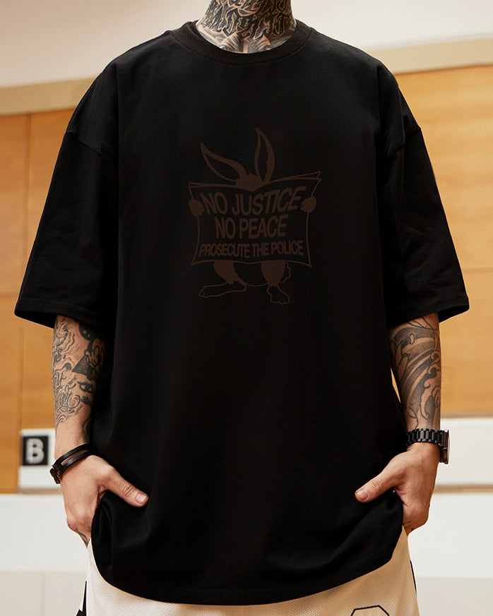 アーバンラビットグラフィックTシャツ U2312