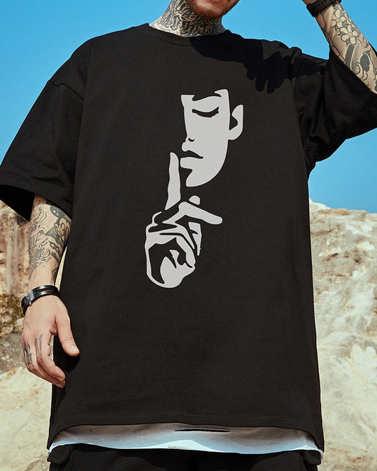 クールエクスプレッションデザイン半袖Tシャツ U2192