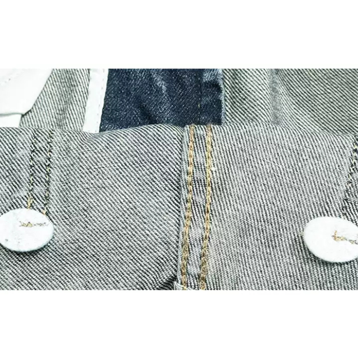 【OUTLET/即納】ルーズストレートリップドジーンズ U1981