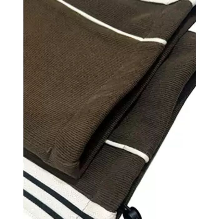 ストライプベルベットドローストリングスウェットパンツ U1987