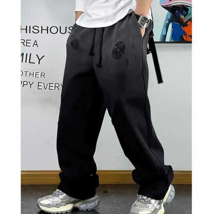ウォッシュ ルーズ ドローストリング スウェットパンツ U2018
