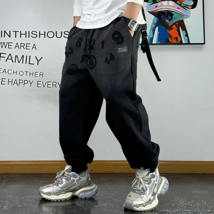 ルーズヘビーウォッシュスウェットパンツ U2020