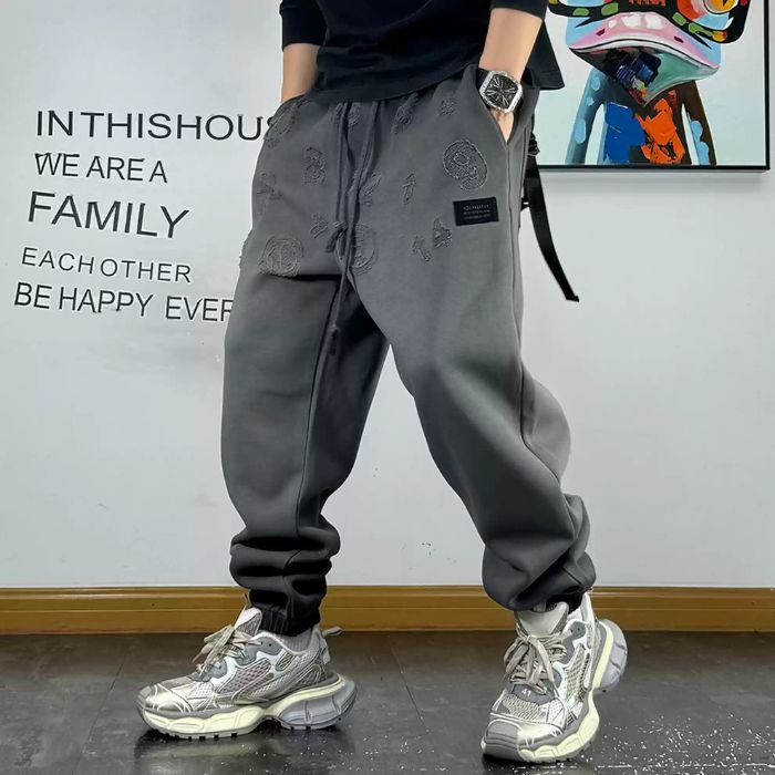 ルーズヘビーウォッシュスウェットパンツ U2020