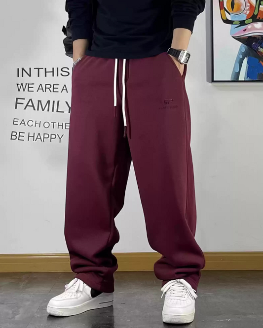 ルーズドローストリングスウェットパンツ U1989
