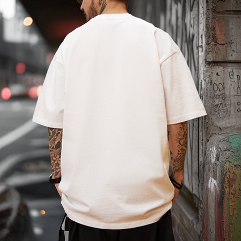 ペイズリーベアグラフィック半袖Tシャツ U2188