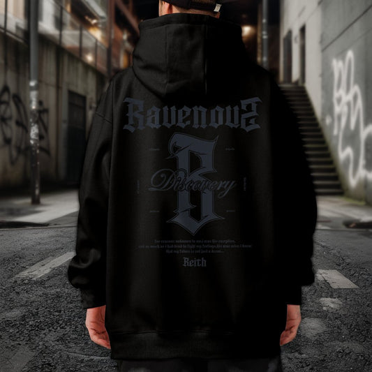 レタリンググラフィックオーバーサイズパーカー U2399