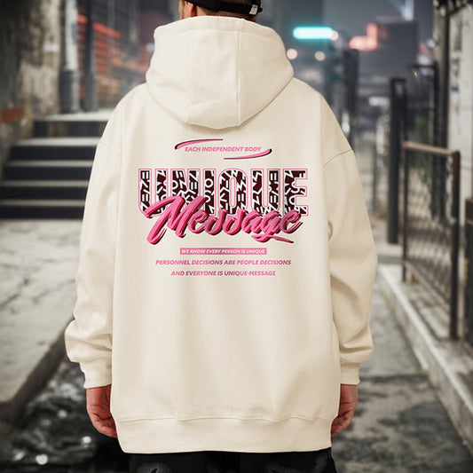 アートロゴバックデザインパーカー U2404