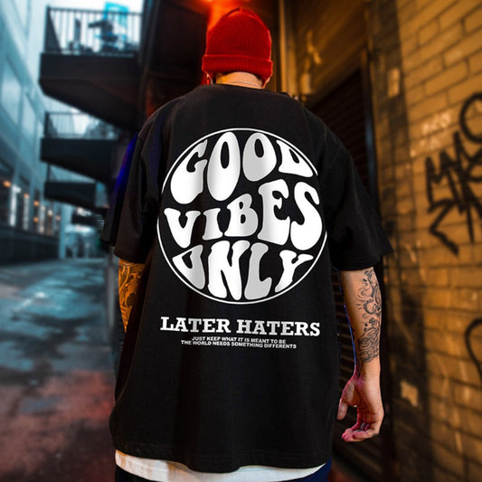 ヒップホップデザイン半袖Tシャツ U1735