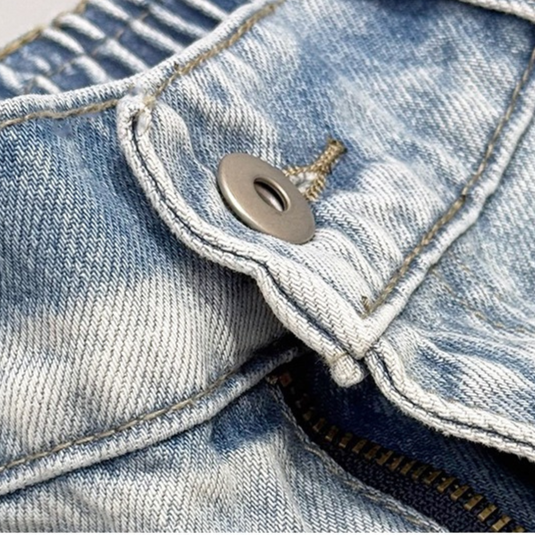 ライトウォッシュワイドデニムパンツ U2506