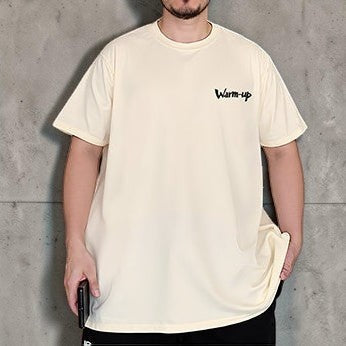 【OUTLET/即納】スプラッシュプリントバックデザイン半袖Tシャツ U2593