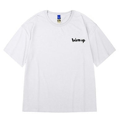 【OUTLET/即納】スプラッシュプリントバックデザイン半袖Tシャツ U2593