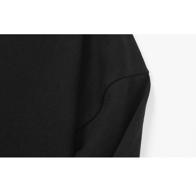 フロントデザインプリント長袖Tシャツ U2273