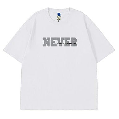 ビッグシルエットバックグラフィック半袖Tシャツ U2533