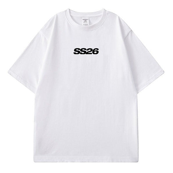 グラフィックバックプリント半袖Tシャツ U2576