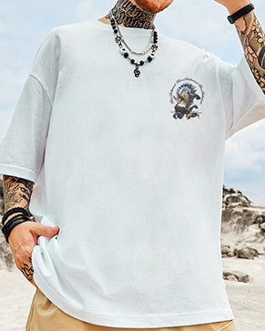 クラシックエンジェルグラフィック半袖Tシャツ U2249