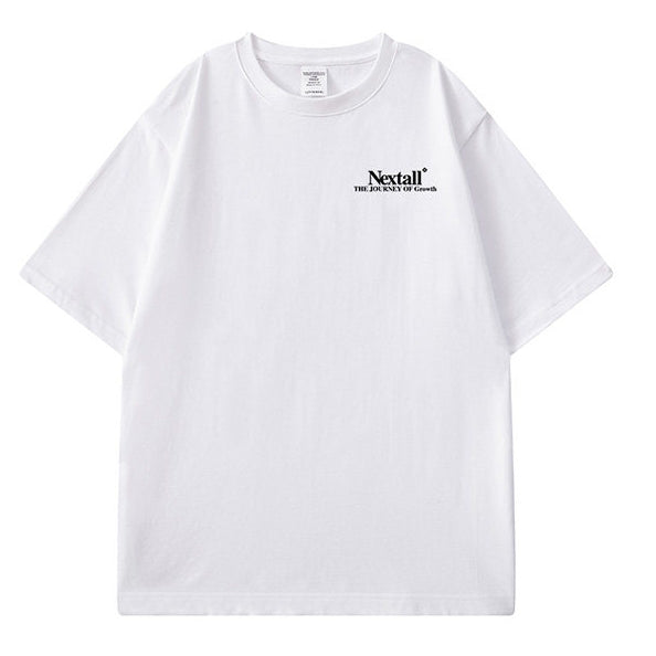 【OUTLET/即納】グラフィックバーティカルラインプリント半袖Tシャツ U2579