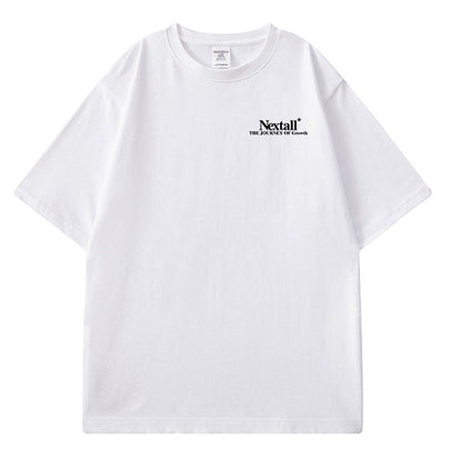 【OUTLET/即納】グラフィックバーティカルラインプリント半袖Tシャツ U2579
