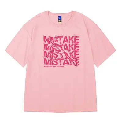 ルーズシルエットプリント半袖Tシャツ U2321
