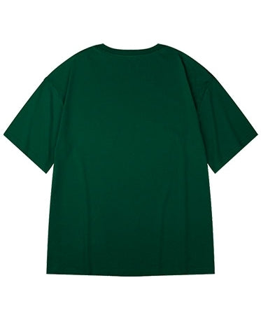 ラバーズテキストタイポグラフィTシャツ U2318