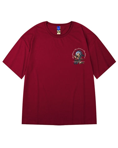 クラシックエンジェルグラフィック半袖Tシャツ U2249