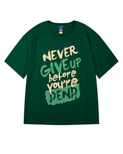 インパクトロゴストリートスタイル半袖Tシャツ U2254