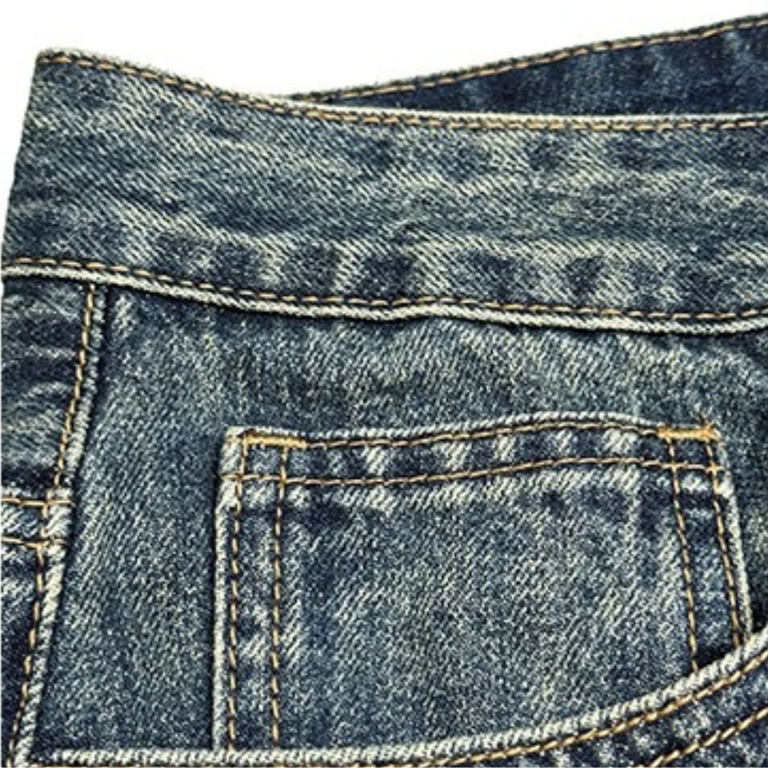 アーバンウォッシュドルーズデニムパンツ U2520