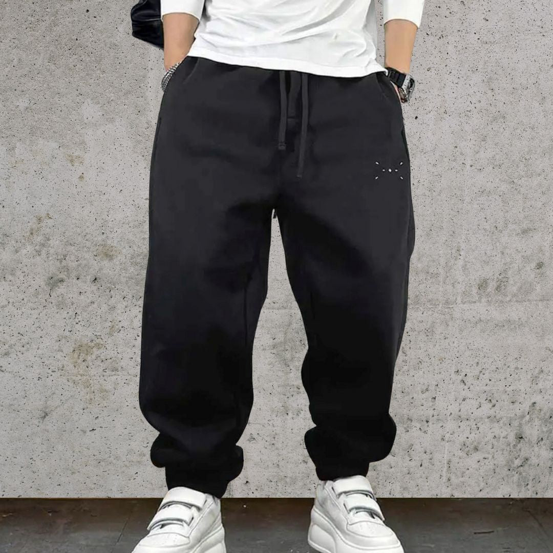 シンボルステッチリラックススウェットパンツ U2034