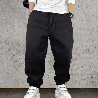 シンボルステッチリラックススウェットパンツ U2034