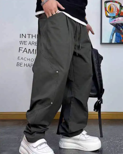 ルーズシルエットテックパンツ U2047