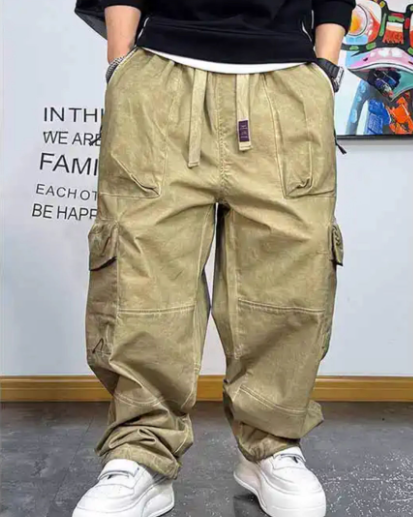 ワイドシルエットウォッシュドパンツ U2051