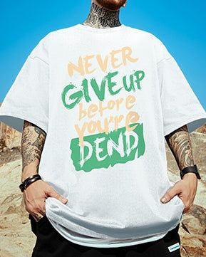 インパクトロゴストリートスタイル半袖Tシャツ U2254