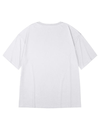 ラインアートデザイン半袖Tシャツ  U2201