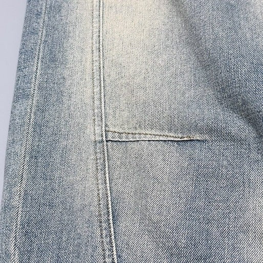 ウォッシュドワイドシルエットデニムパンツ U2585