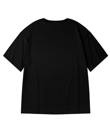 【OUTLET/即納】ポップフェイスミニデザイン半袖Tシャツ U2165