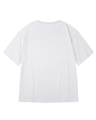【OUTLET/即納】ペイズリーベアグラフィック半袖Tシャツ U2188