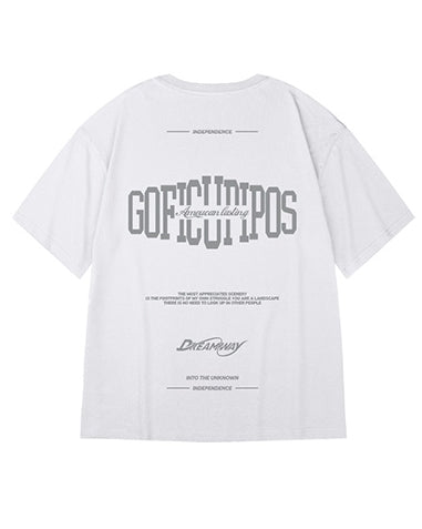【OUTLET/即納】ランドスケープステートメントロゴ半袖Tシャツ U2309