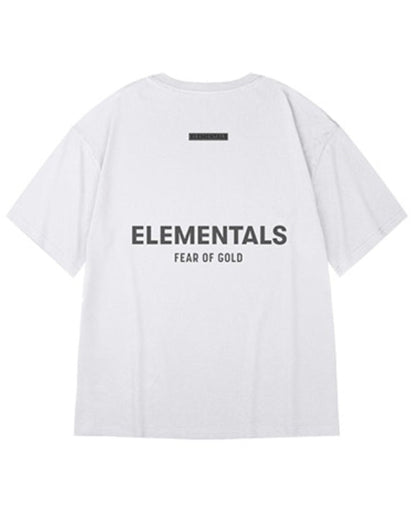 【OUTLET/即納】シンプルモノトーンストリート半袖Tシャツ U2298
