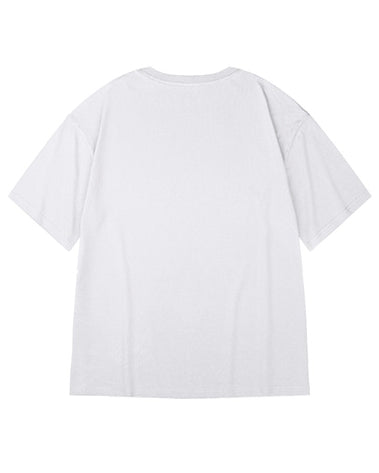 パームツリーグラフィック半袖Tシャツ U2181