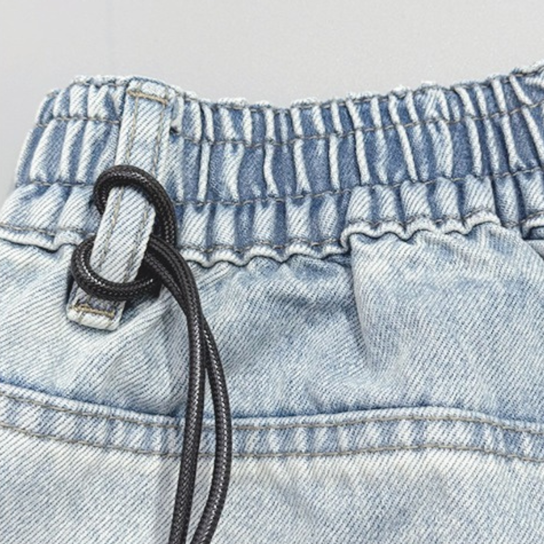 ライトウォッシュワイドデニムパンツ U2506