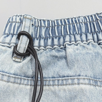 ライトウォッシュワイドデニムパンツ U2506