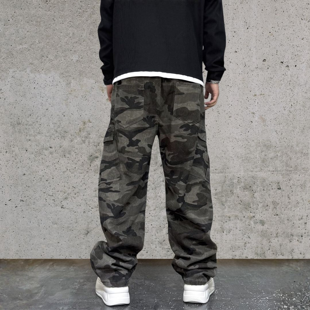 タクティカルカモフラージュカーゴパンツ U2539